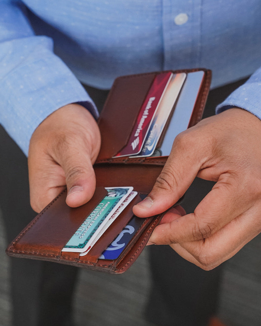 Classic Leather Bifold Wallet