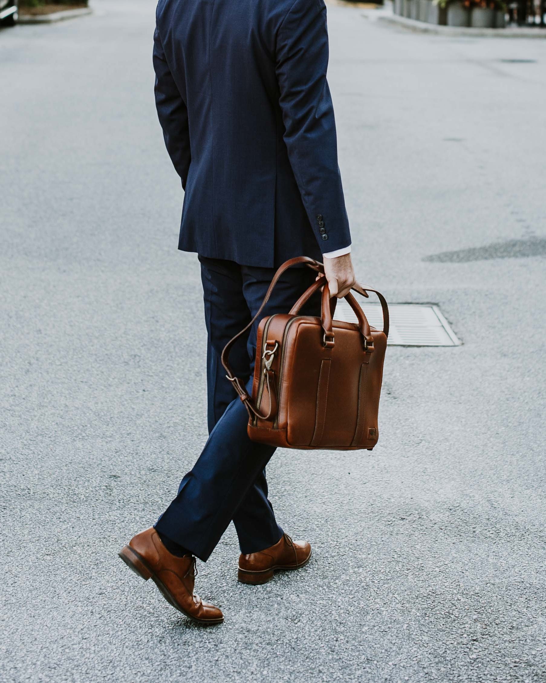 Men's Leather Briefcase | Elderwood