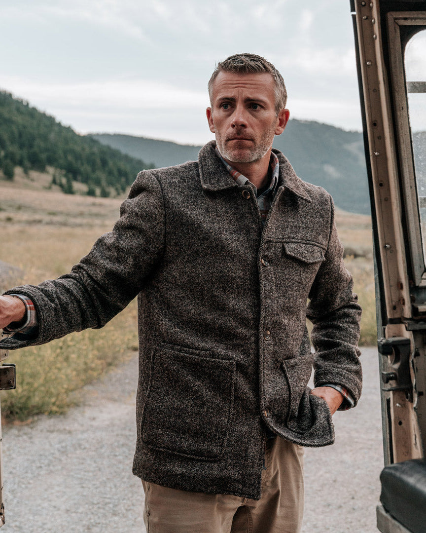 Wesley Mens Wool Jacket