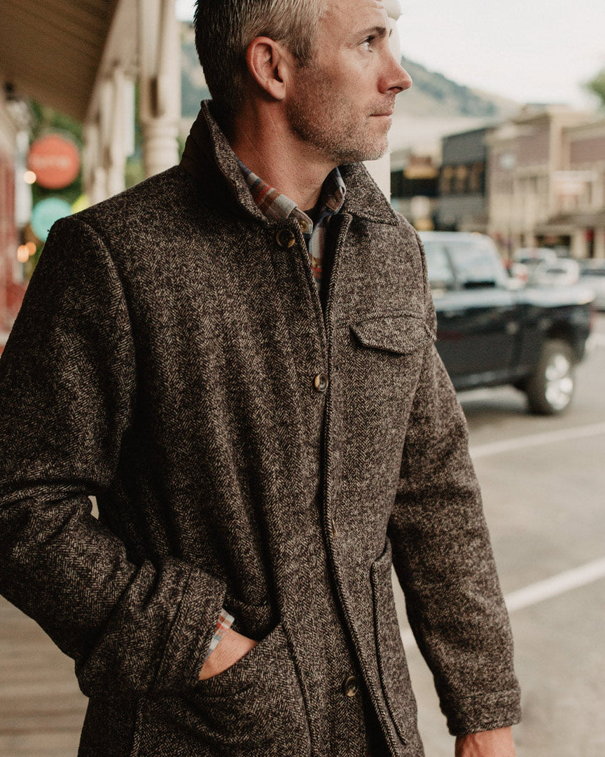 Wesley Mens Wool Jacket