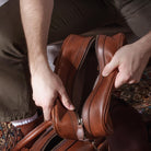 Vintage Leather Dopp Kit | Elderwood