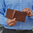 Leather Billfold Wallet | Full Grain Leather